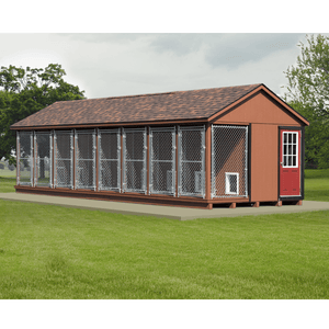 12 x 32 Commercial Dog Kennel