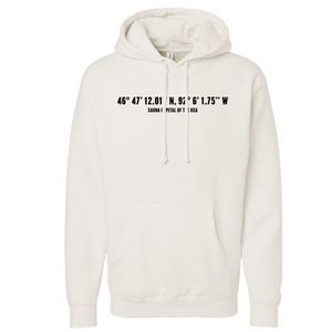 Front Picture of Bone Sauna Capital Hoodie