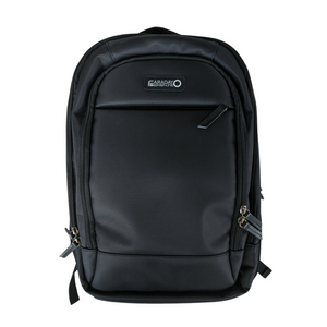 A photo showing the black Faraday Defense Backpack