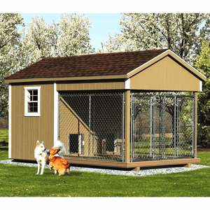 Picture of 8 x 14 Outdoor Dog Kennel 2 box