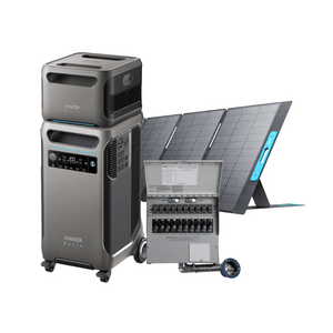 Picture of Anker Solix F3800 + Expansion Battery + Transfer Switch + 400W Solar Panel