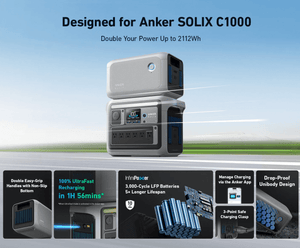 Anker SOLIX BP1000X Expansion Battery Features