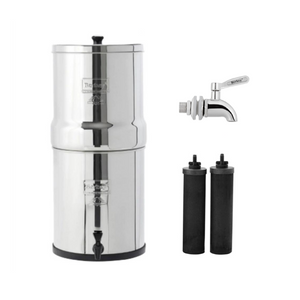 BIG BERKEY® 2.25 GAL With 2 Black Elements With Stainless Steel Spigot