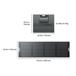 BLUETTI 350W Solar Panel Specs