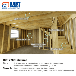 Best Barns Crafted Colossal MD Interior 1