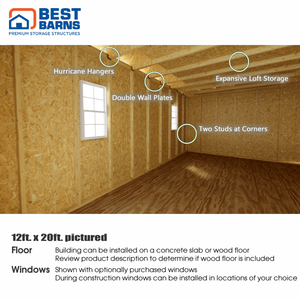 Best Barns Planners Paradise TD Interior