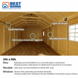 Best Barns Shedquarters MD Interior 1