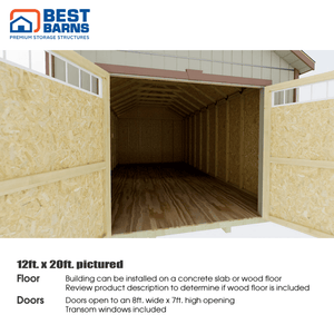 Best Barns Tailored Titan Transom Doors Interior 1