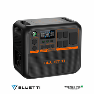 Bluetti AC200P L right angled view with top