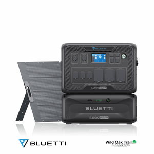 Bluetti AC500 with B300K Battery and 350W Solar panel