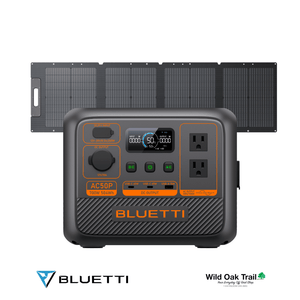 Bluetti AC50P with 100W solar panel