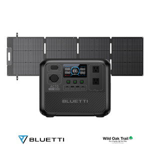 Bluetti AC70 with 200W solar panel