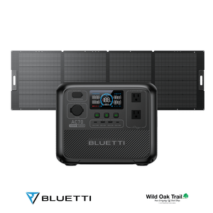 Bluetti AC70 with 350W solar panel