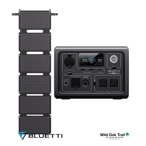 Bluetti EB3A with PV60L panel