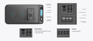 Bluetti EP500 vs EP500 Pro comparison
