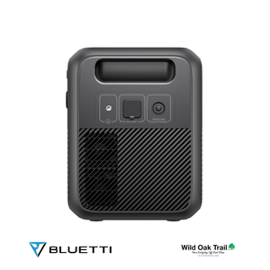 Bluetti Elite 200 V2 Side View with charging ports