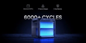 Bluetti Elite 200 V2 battery specs and charge cycle count