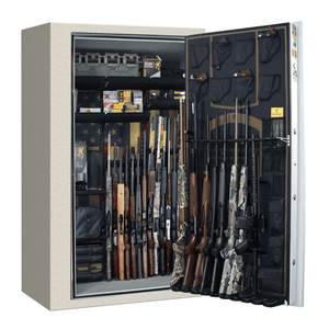 Browning Hunter Series 49-Gun Tall Safe with Guns stored inside