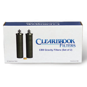 CB9 9 Inch Gravity Filter - Set of two