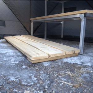 Picture of Cedar Flooring for Sauna Tent