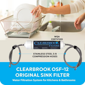 Clearbrook OSF-12 Sink Filter WQA Certified