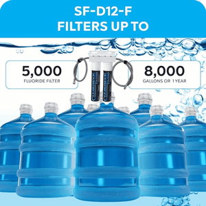 Clearbrook SF-D12-F 12 inch Dual filter system Lifespan