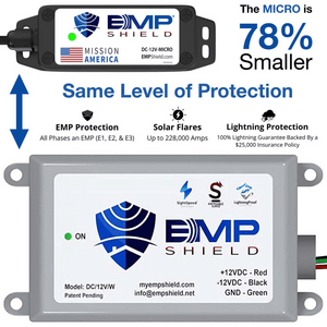Picture of EMP Shield Micro – EMP & Lightning Protection for Vehicles (DC-12V-MICRO) Feattures