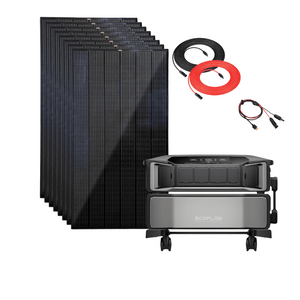 Picture of EcoFlow Delta Pro Ultra with 1 battery and 8 400W Panel Bundle