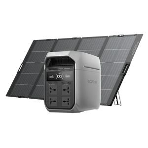 EcoFlow DELTA 3 Plus with 400w solar panel