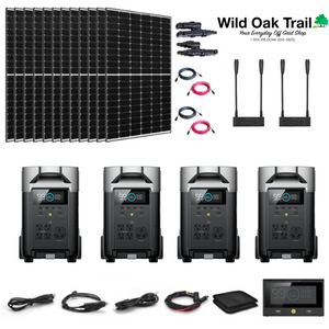 Picture of EcoFlow DELTA Pro - Off-Grid Kit - 4X DELTA Pro + 12 x 335W Solar Panels