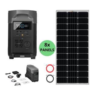 Picture of EcoFlow DELTA Pro with 800w 12v Solar Panel Bundle