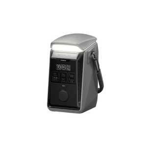 EcoFlow TRAIL Series Portable Power Station 200 DC with light on