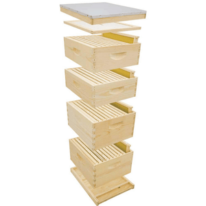 HK140 10 Frame Traditional Unpainted Growing Apiary Kit Parts