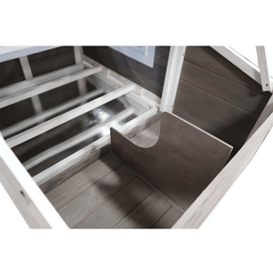 Hen House - Stromberg's Chicken Coop with Run brood boxes corner view