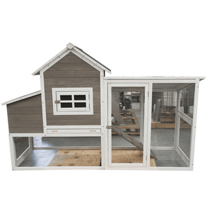 Hen House - Stromberg's Chicken Coop with Run front view