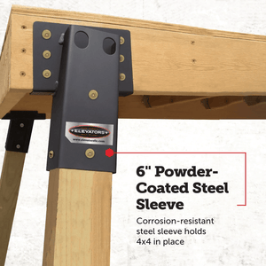 Hunting Blind Elevation Bundle – Steel Sleeve