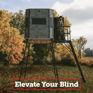 Hunting Blind Elevator Tower Kit - Steel, Made in USA