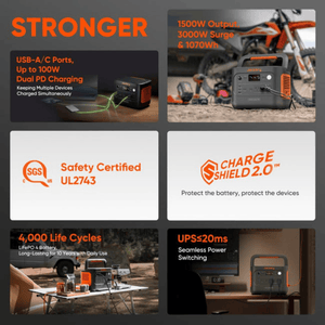 Jackery Explorer 1000 V2 features