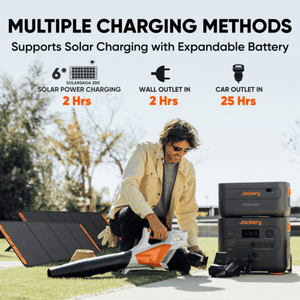 Jackery Explorer 2000 Plus charge times