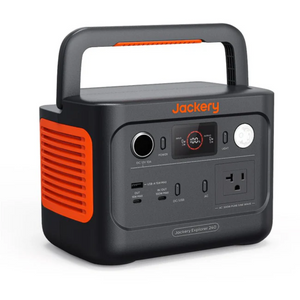 Jackery Explorer 240 v2 Portable Power Station Side View