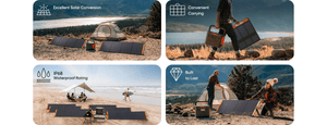 Jackery SolarSaga 200W Solar Panel features