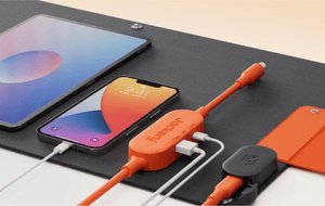 Jackery SolarSaga 40W Mini Solar Panel directly charging devices