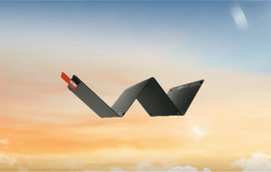 Jackery SolarSaga 40W Mini Solar Panel unfolded