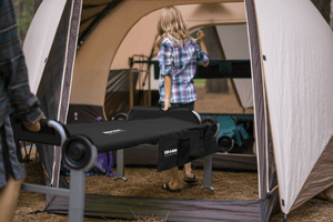 Kid-O-Bunk With Organizers used in Camping