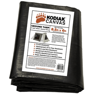 Kodiak Canvas Ground Tarp - 8.5 x 6ft