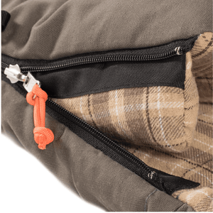 Kodiak Canvas Z Top Rectangle Sleeping Bags - Zippers