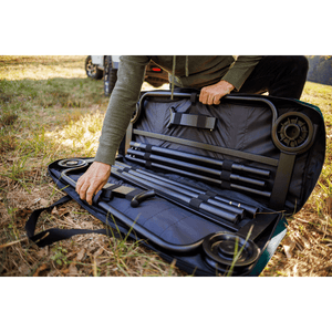 Large Disc-O-Bed Single Camping Cot bag contents