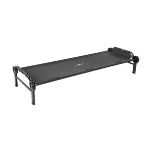 Large Disc-O-Bed Single Camping Cot black