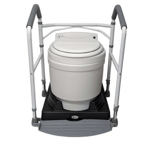 Picture of Laveo Dry Flush Portable Toilet Comfort Lift Package