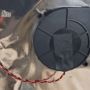 Picture of Laveo Dry Flush Toilet Replacement Part - In Fan With Wire Assembly